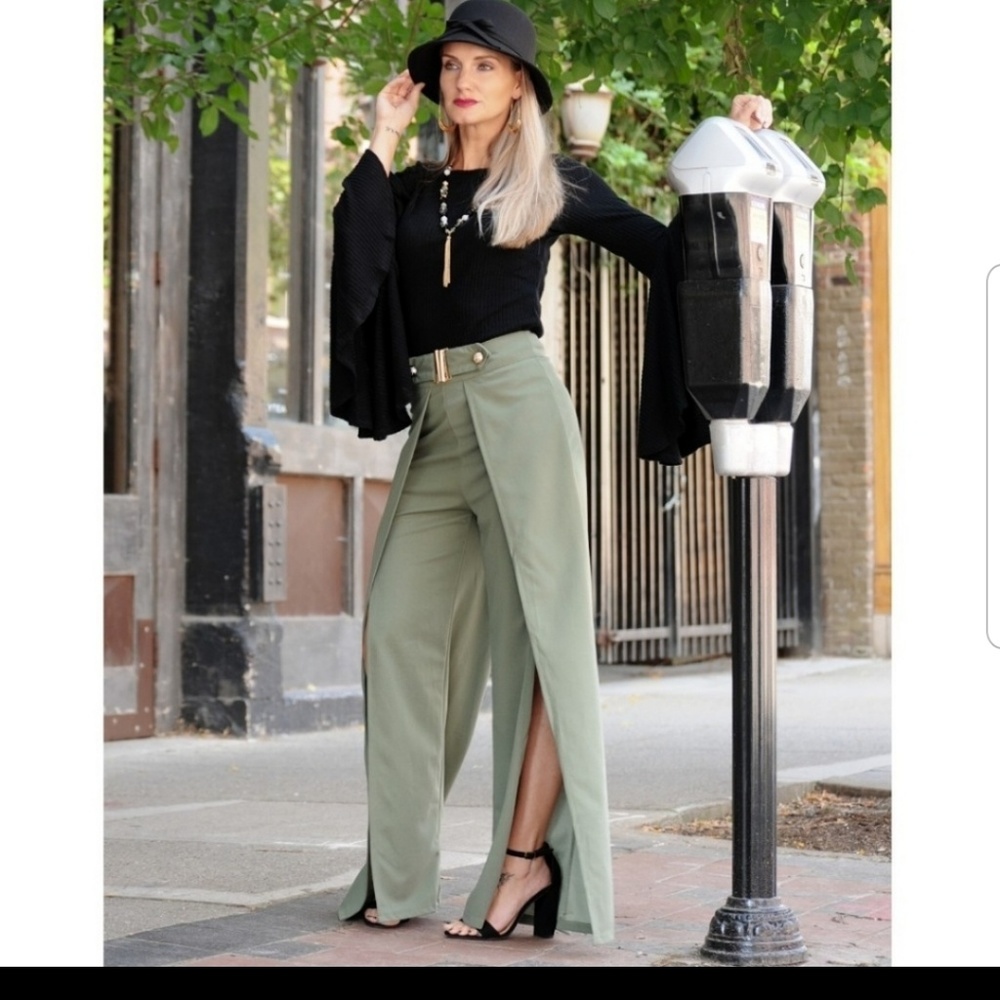 High waist pants